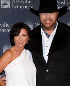 Tricia Lucus's husband Toby Keith.